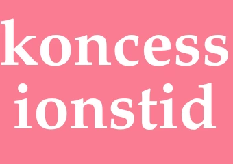 Synonym koncessionstid