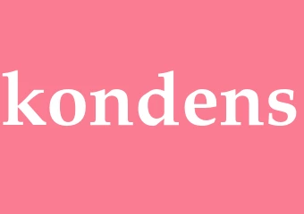 Synonym kondens