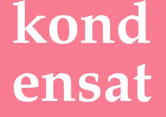 Synonym kondensat