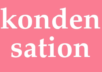 Synonym kondensation