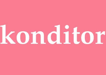 Synonym konditor