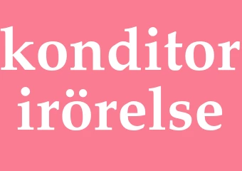 Synonym konditorirörelse