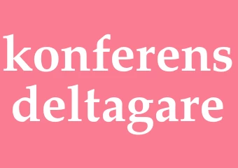 Synonym konferensdeltagare