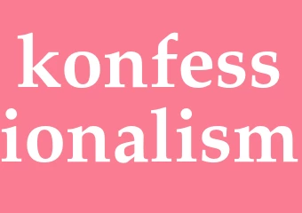 Synonym konfessionalism