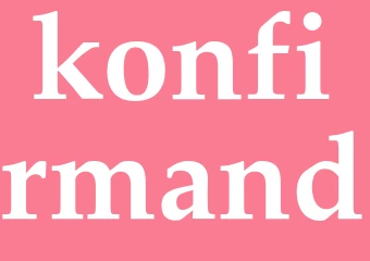 Synonym konfirmand