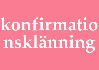 Synonym konfirmationsklänning