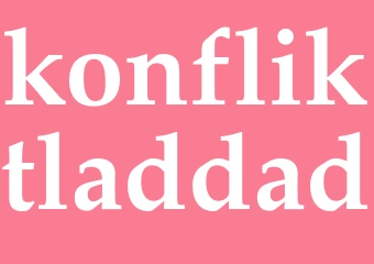 Synonym konfliktladdad