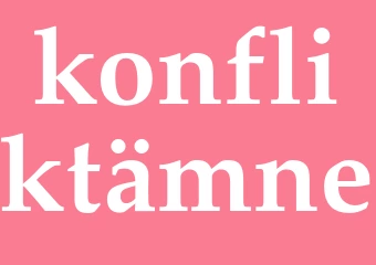 Synonym konfliktämne
