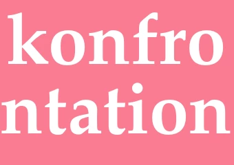 Synonym konfrontation