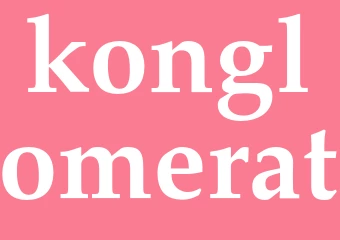 Synonym konglomerat