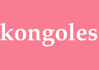 Synonym kongoles