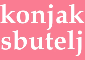 Synonym konjaksbutelj