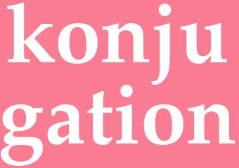 Synonym konjugation