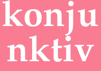 Synonym konjunktiv
