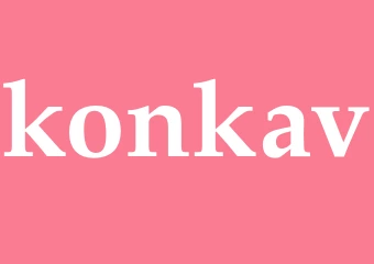 Synonym konkav