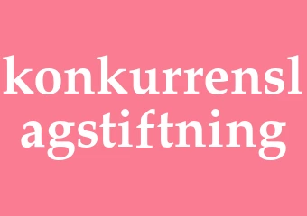 Synonym konkurrenslagstiftning