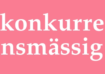 Synonym konkurrensmässig