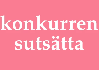 Synonym konkurrensutsätta