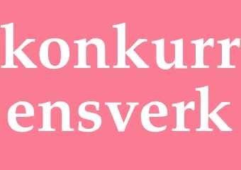 Synonym konkurrensverk