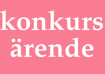 Synonym konkursärende
