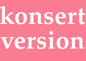 Synonym konsertversion