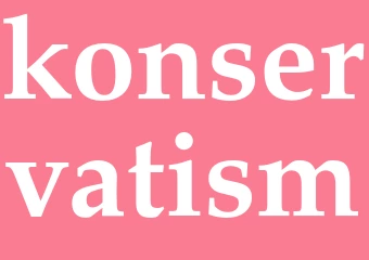 Synonym konservatism