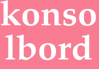 Synonym konsolbord