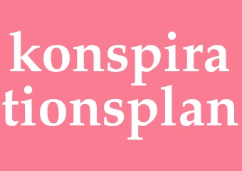Synonym konspirationsplan