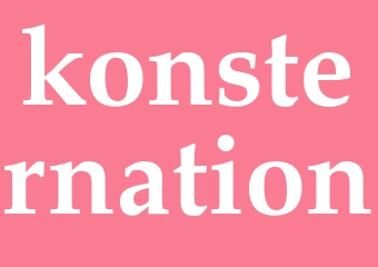 Synonym konsternation