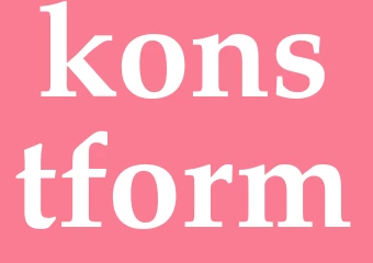 Synonym konstform
