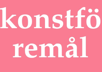 Synonym konstföremål