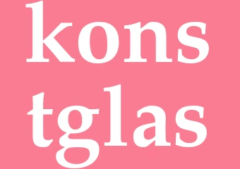 Synonym konstglas