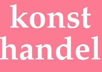 Synonym konsthandel