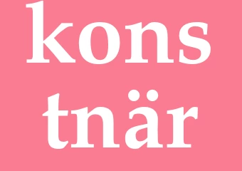Synonym konstnär