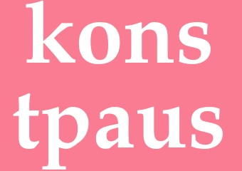 Synonym konstpaus