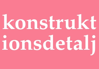 Synonym konstruktionsdetalj