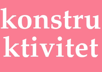 Synonym konstruktivitet