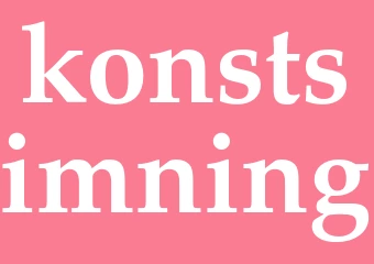 Synonym konstsimning