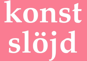 Synonym konstslöjd