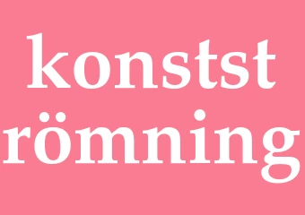 Synonym konstströmning