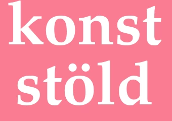 Synonym konststöld