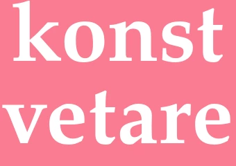 Synonym konstvetare