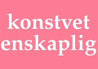 Synonym konstvetenskaplig