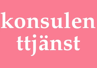 Synonym konsulenttjänst