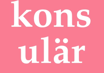 Synonym konsulär