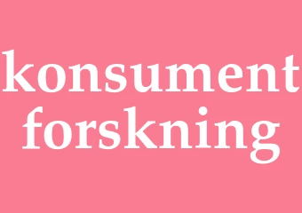 Synonym konsumentforskning