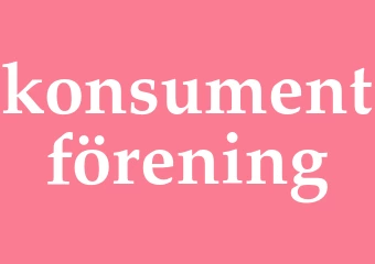 Synonym konsumentförening