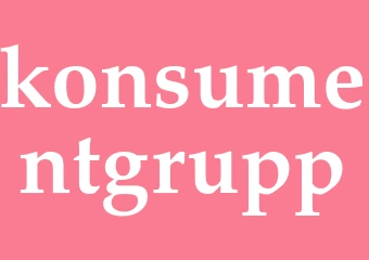 Synonym konsumentgrupp