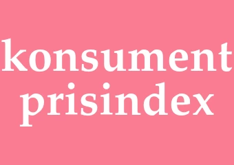 Synonym konsumentprisindex