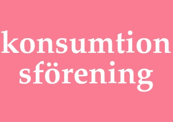 Synonym konsumtionsförening